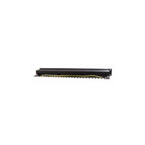 Patch PANEL 24 PORTA cat.6, shielded, 19” 1U, GEMBIRD, NPP-C624-002, designed for 19” standard, 483x111x45 mm Cijene