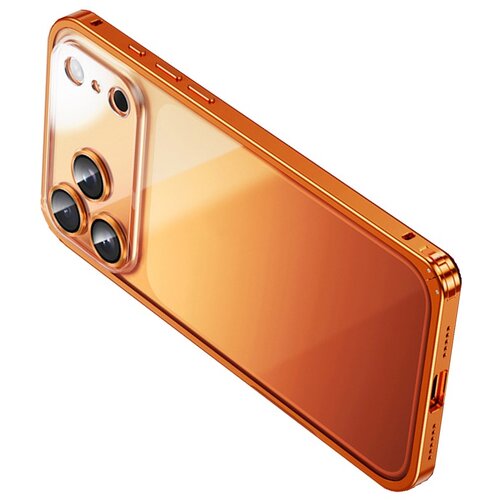 INF Ohišje iz oranžne aluminijeve zlitine, združljivo z iPhone 17 Pro Max, (5000274864) Cene