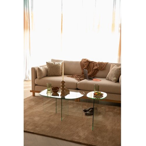 Zuiver Steklena klubska mizica 60x80 cm Linea &amp;ndash; Slike