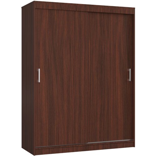 AKORD Mono Garderobna Omara Z Drsnimi Vrati, Wenge, (5000331743) Cene