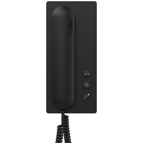 Siedle&amp;amp;S&amp;ouml;hne interni telefon analogni črni HTA 811-0 S, (21225215) Slike
