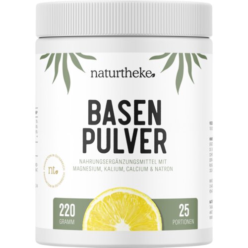 Naturtheke GmbH Bazni prah s okusom limuna - 220 g Slike