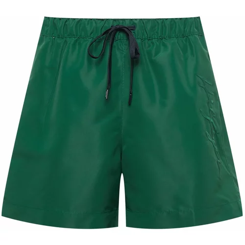Tommy Hilfiger Kratke kopalne hlače temno zelena