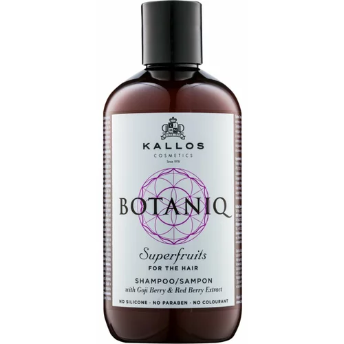Kallos Botaniq Superfruits šampon za učvršćivanje s biljnim ekstraktom 300 ml