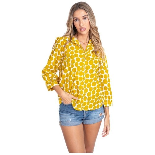 Isla Bonita By Sigris Topi &amp;amp; Bluze Majica Rumena Slike