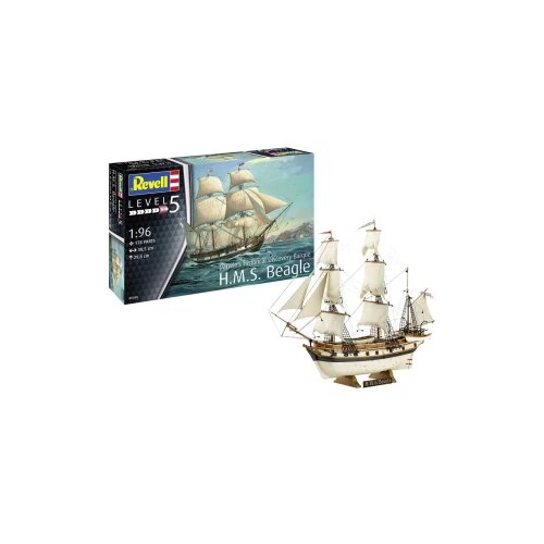Revell 05458 Darwin's Historical Discovery Barque H.M.S. Beagle model broda za sastavljanje 1:96 Cijene