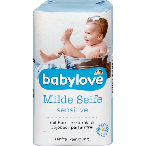 babylove blagi dečji čvrsti sapun - sensitive 100 g Slike