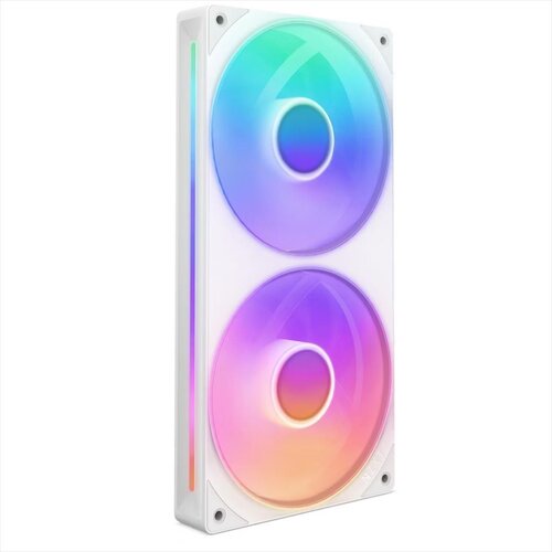 NZXT hladnjak 240 mm F240 јednostruki okvir RGB јezgro belo PWM, 2.400 obrtaјa u minuti, RF-U24Hf-W1 Cene