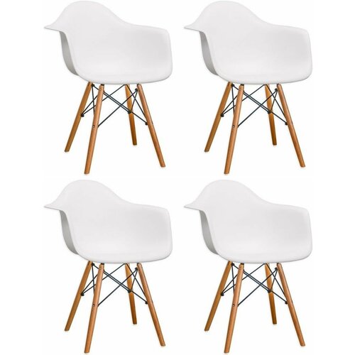 BOLZZ modena set 4 stolice white Cene
