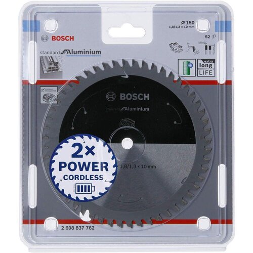 Bosch Standard for Aluminium list kružne testere za akumulatorske testere 150x1,8x10 T52 Cene