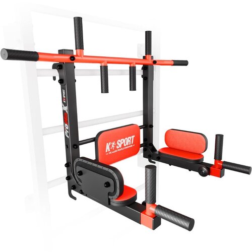 K-SPORT 3 u 1 vratilo za ljestve pull up i dip Slike