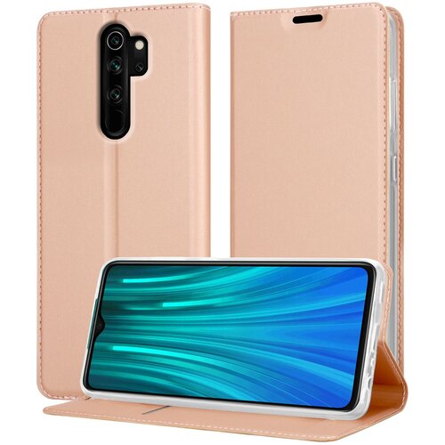 Cadorabo Case, združljiv z Xiaomi v elegantnem rosă &permil; Gold - za&scaron;čitni pokrov z magnetnim zapiranjem, stoječo funkcijo in režo za kartico, (20694516) Cene