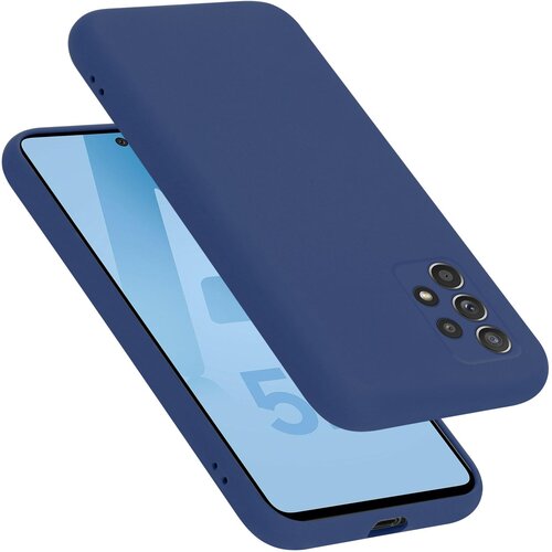 Cadorabo Case, združljiv s Samsungom v tekoči modro - za&amp;scaron;čitni pokrov, narejen iz fleksibilnega silikona TPU, (20583300) Slike