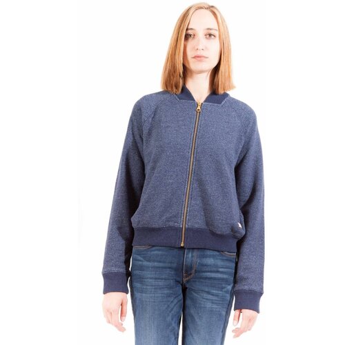 Gant SWEATSHIRT WITH ZIP WOMAN BLUE Cene