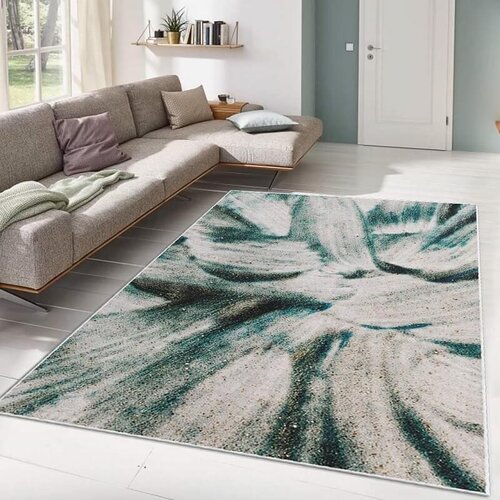  tepih sa gumenom podlogom 160x230cm - zelena pra&scaron;ina, TG-4017 Cene