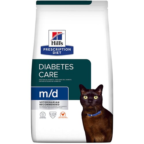 Hill’s Prescription Diet m/d Diabetes Care s pi&scaron;čancem - Varčno pakiranje: 2 x 3 kg Cijene