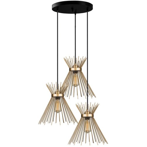 Squid Lighting Kovinska viseča svetilka v zlati barvi ø 34 cm Izmir - Squid Lighting Cene