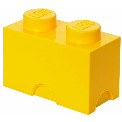 Lego Rumena dvojna škatla za shranjevanje LEGO®