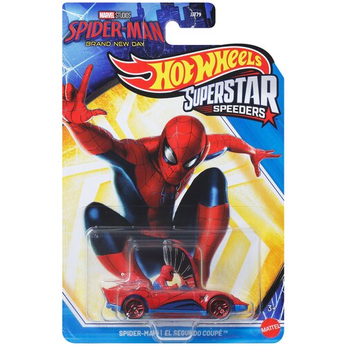 Mattel Hot Wheels: Superstar Speeders Spider-Man El Segundo Coup&eacute; avtomobilček 1/64 - Cene