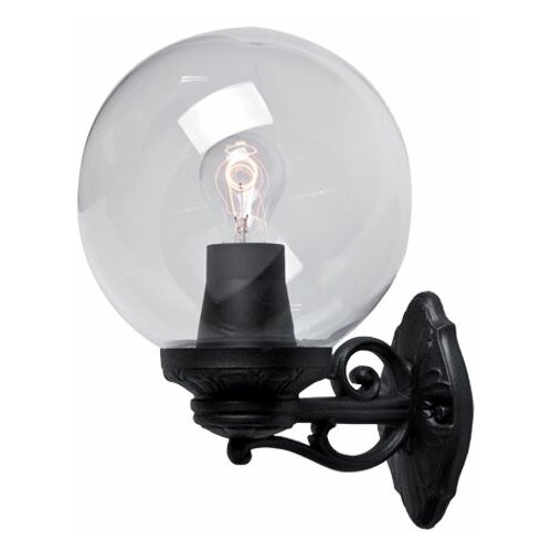 Elmark zidna svetiljka globe 250 1xE27 IP55 crna Slike
