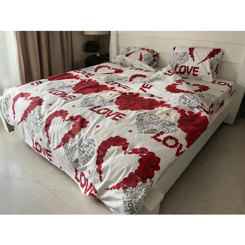komplet posteljina D29, 160x220cm, šarena Slike