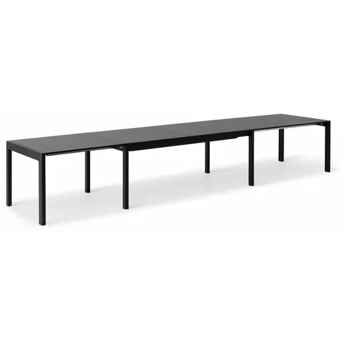 Hammel Furniture Raztegljiva jedilna miza s črno mizno ploščo 96x220 cm Join by Hammel – Hammel Furniture