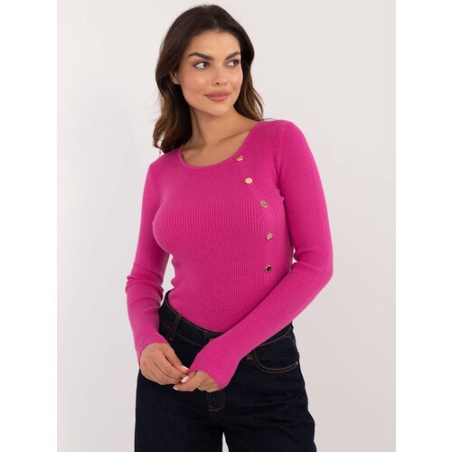 Wool Fashion Italia Sweater-AT-SW-2332-2.65-fuchsia Cene