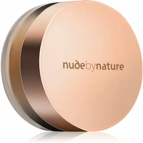 Nude by Nature Radiant Loose mineralni make-up v prahu odtenek W8 Classic Tan 10 g