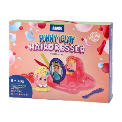 Junior Funny clay, masa za oblikovanje sa kalupima, miks, frizer Cene