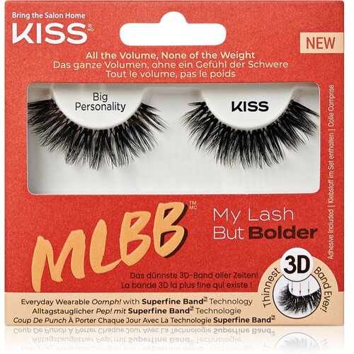 Kiss My Lash But Bolder umetne trepalnice Big Personality 1 pair Slike
