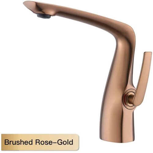  Deluxe moderna slavina za kupaonski umivaonik ELITE EDITION BS1531 | Premium linija&amp;lt;span&amp;gt; - &amp;lt;/span&amp;gt;Bru&amp;scaron;ena rose gold Slike