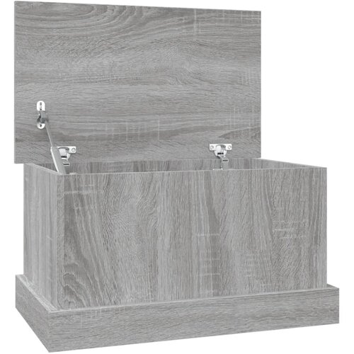  Kutija za pohranu boja hrasta 50x30x28 cm od konstruiranog drva Slike