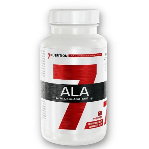 7NUTRITION ALA 60 kapsula – Moćan Antioksidans za Metaboličku Podršku Slike