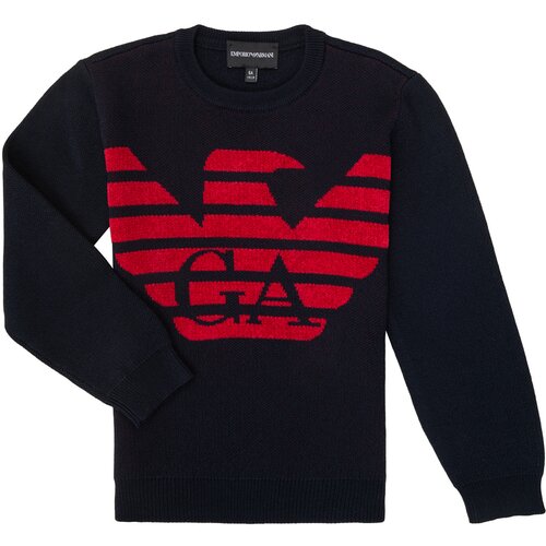 Emporio Armani Puloverji 6H4MTL-1MDDZ-F934 Modra Cene