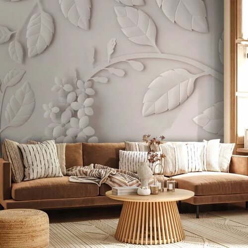  Foto tapeta - Paper Flowers (Cream) 400x280 Cene