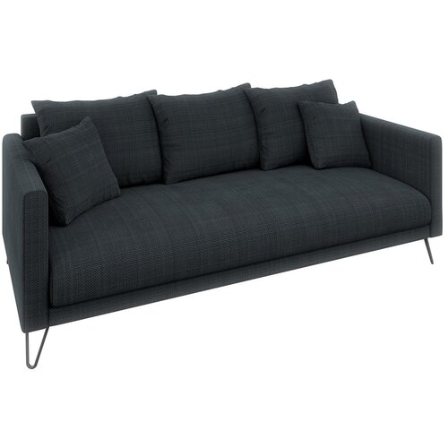 Ropez Tamno siva sofa od &amp;scaron;enila 200 cm Freya &amp;ndash; Slike