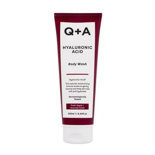 Q+A Hyaluronic Acid Body Wash hidratantni i revitalizirajući gel za tuširanje 250 ml za ženske