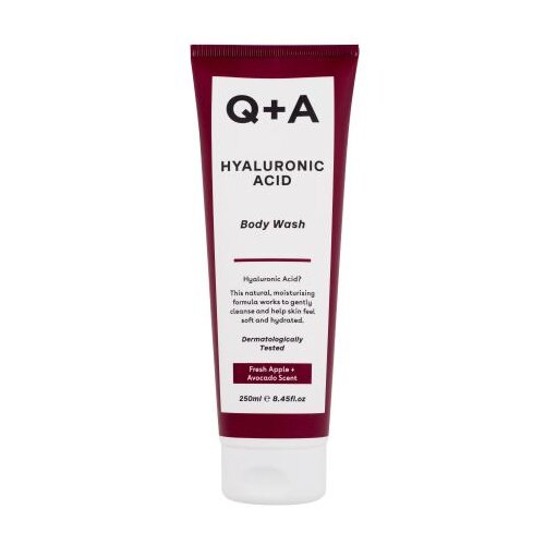 Q+A Hyaluronic Acid Body Wash hidratantni i revitalizirajući gel za tu&amp;scaron;iranje 250 ml za ženske Slike