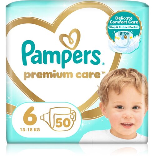 Pampers Premium Care Size 6 plenice za enkratno uporabo 13-18 kg 50 kos Slike