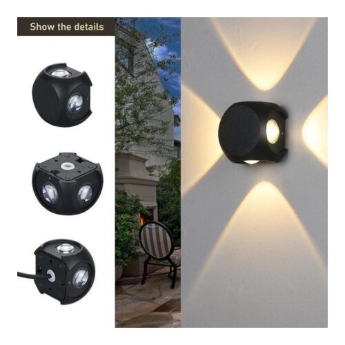  Spoljna lampa 4x1w ( 579 ) Slike