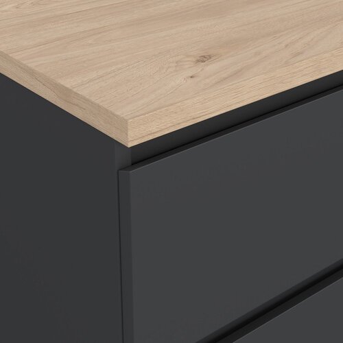 Tvilum Temno siva komoda 77x76x50 cm Naia &amp;ndash; Slike