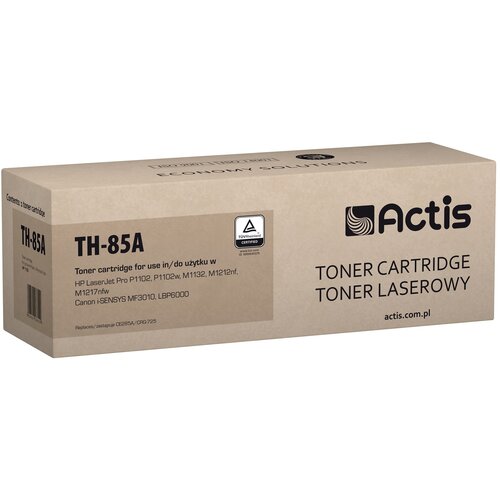 Actis TH-85A Toner (replacement for HP 85A CE285A, Canon CRG-725; Standard; 1600 pages; black) Cijene