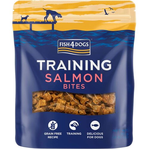 Fish4Dogs Training majhne kocke, losos - 80 g Slike
