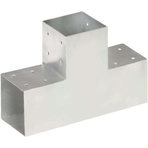 VidaXL spojnici za stupove u t-obliku 4 kom pocinčani metal 101x101 mm Slike