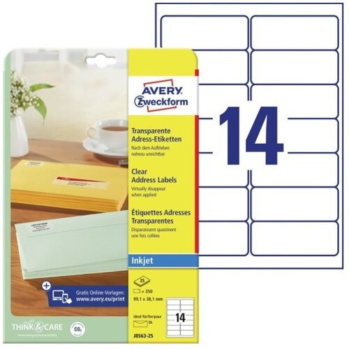  Etikete zweckform j8563 99,1x38,1mm 1/25 ZWECKFORM1 Cene