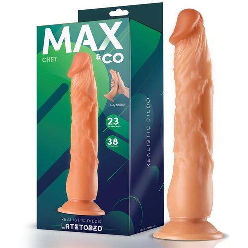  MAX&CO Chet realistični dildo 23 cm Cijene