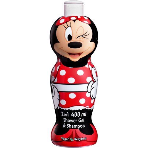Disney Minnie gel za tu&amp;scaron;iranje i &amp;scaron;ampon 2 u 1 za djecu 400 ml Slike