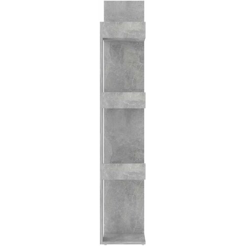  za knjige boja betona 86x25,5x140 cm konstruirano drvo Slike