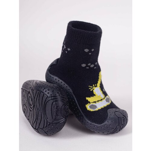 Yoclub Kids's Baby Boys' Anti-Skid Socks With Rubber Sole Slike