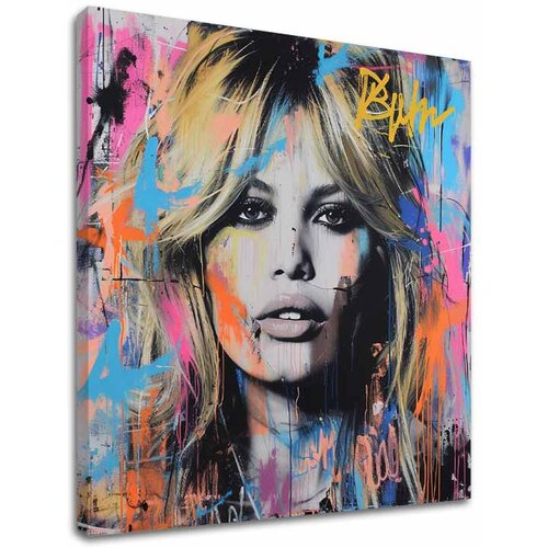  Slika Brigitte Bardot - Ljepota uhvaćena na platnu | 100% originalni kućni oslikani akril Cijene